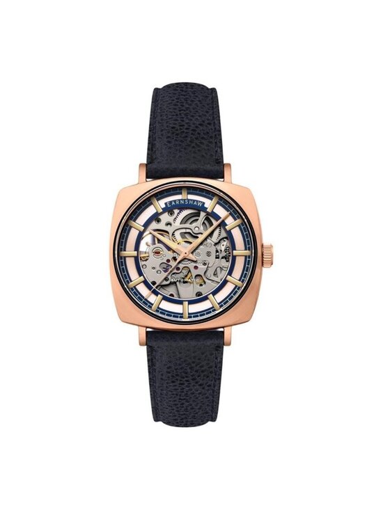 NWT Thomas Earnshaw Moorgate Rose Gold-tone Dial Men\'s Watch